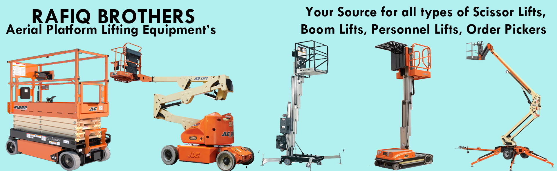 RAFIQ BROTHERS – Material Handling Equipment's Dealer – Deals in all ...